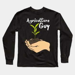 Agriculture, Agriculture Teacher, Funny Farmer, Funny Farm Long Sleeve T-Shirt